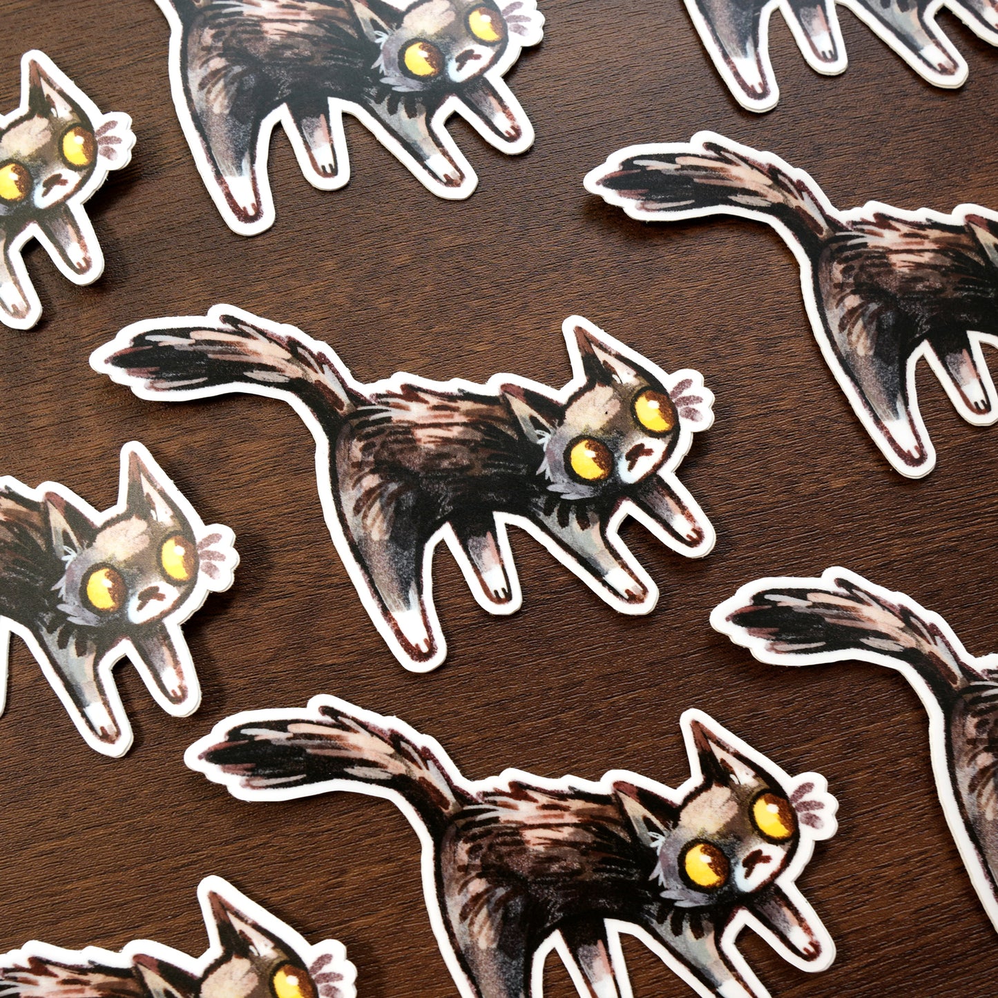 Black Cat - Sticker