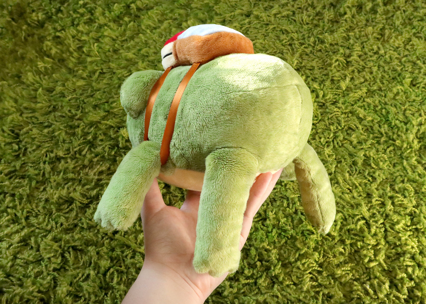 Backpack Frog Plush