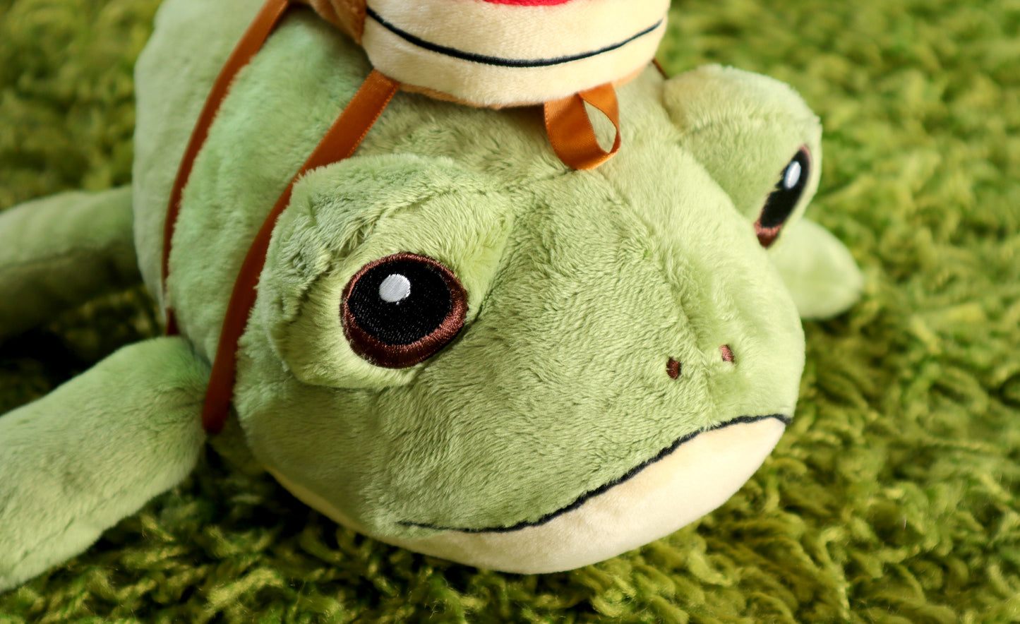 Backpack Frog Plush