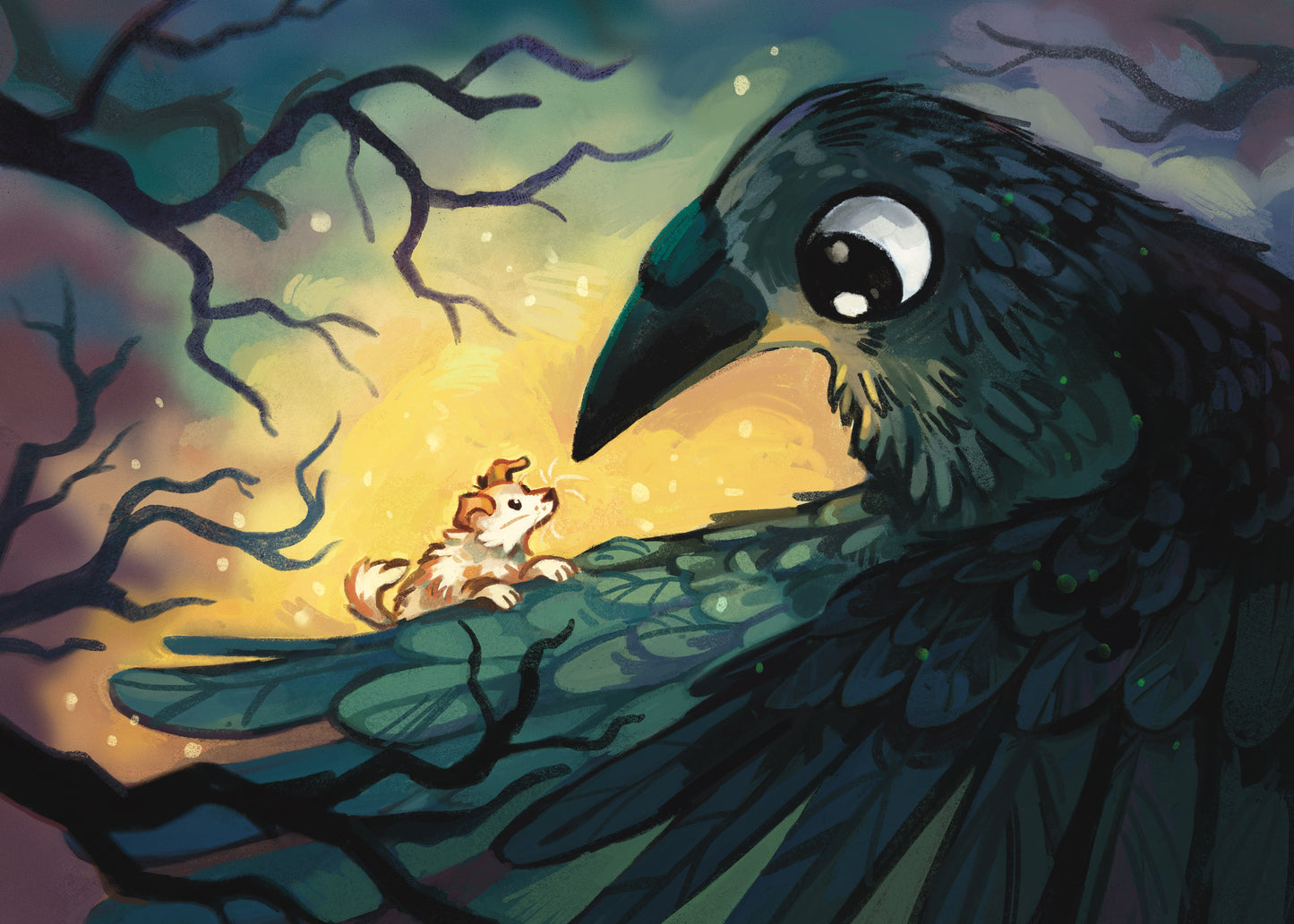 The Crows Keep Watch - Print (two sizes)