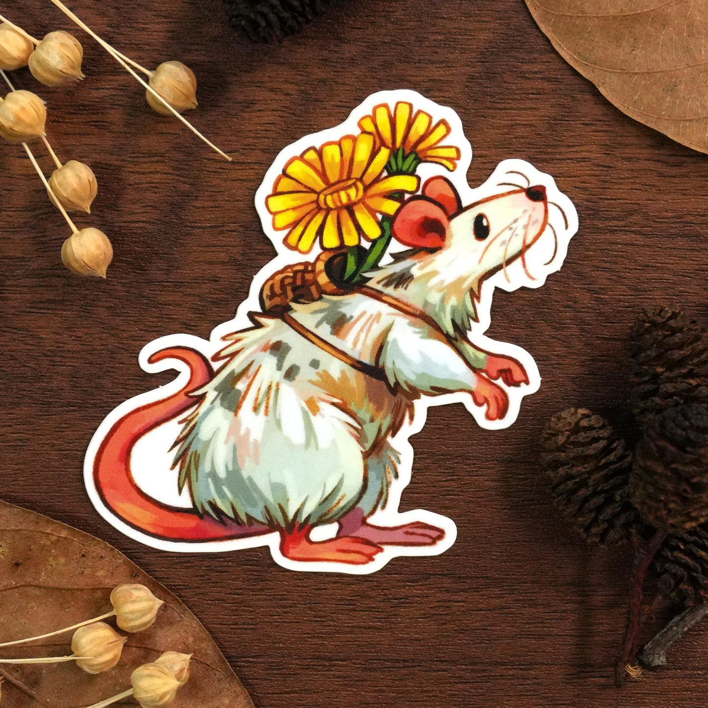Dandelion Rat - Sticker