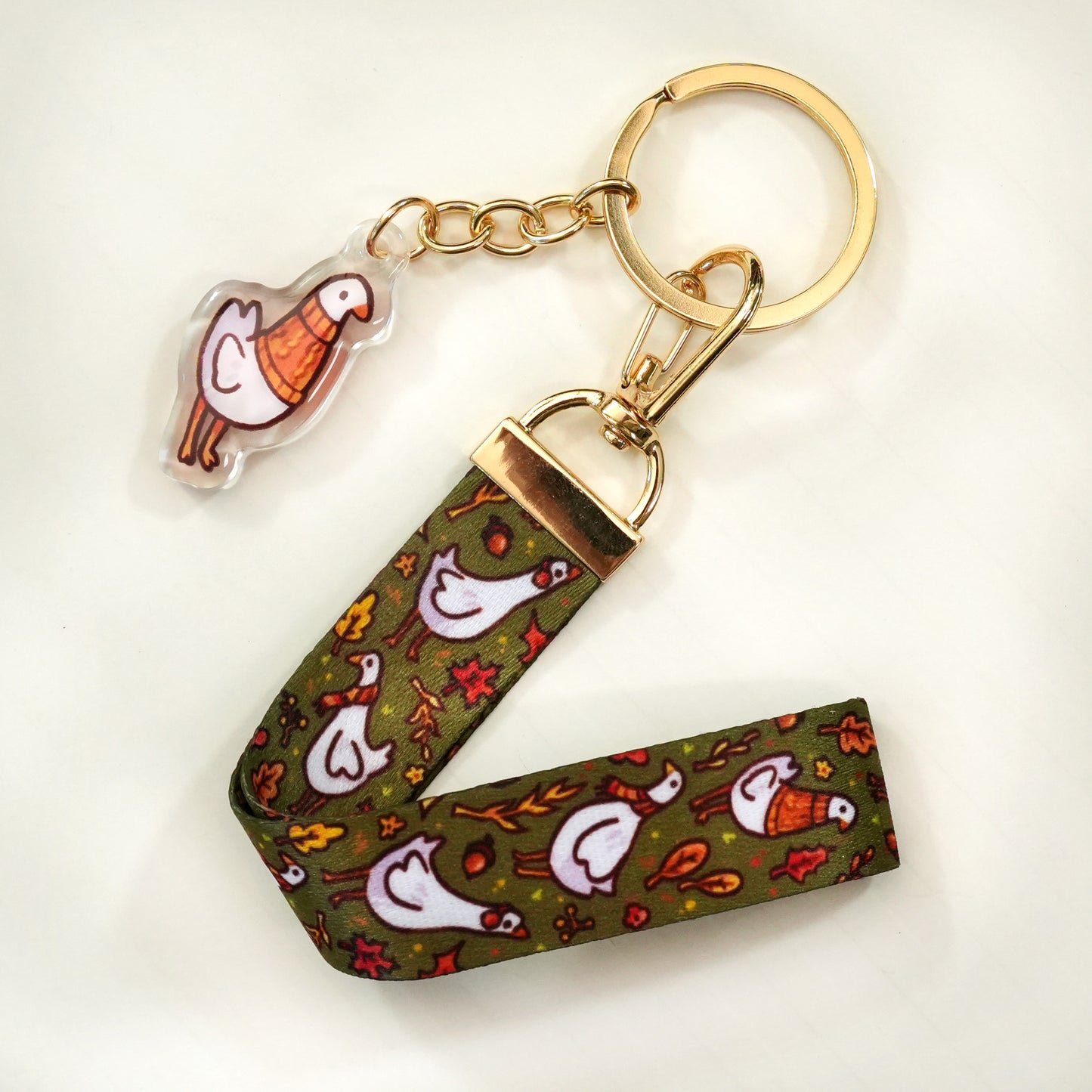 Wrist Lanyards with Charm