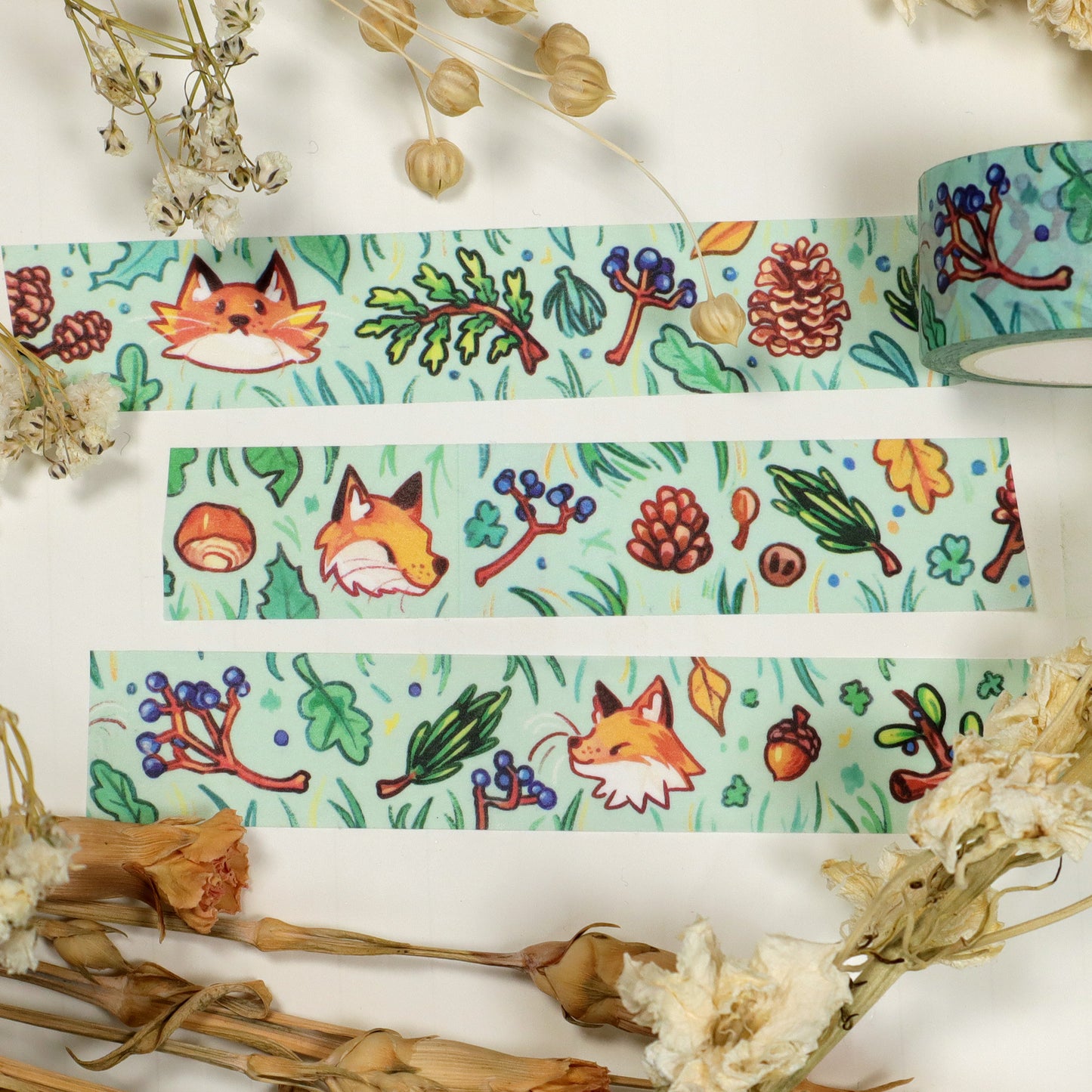 Forest Foxes - Washi Tape