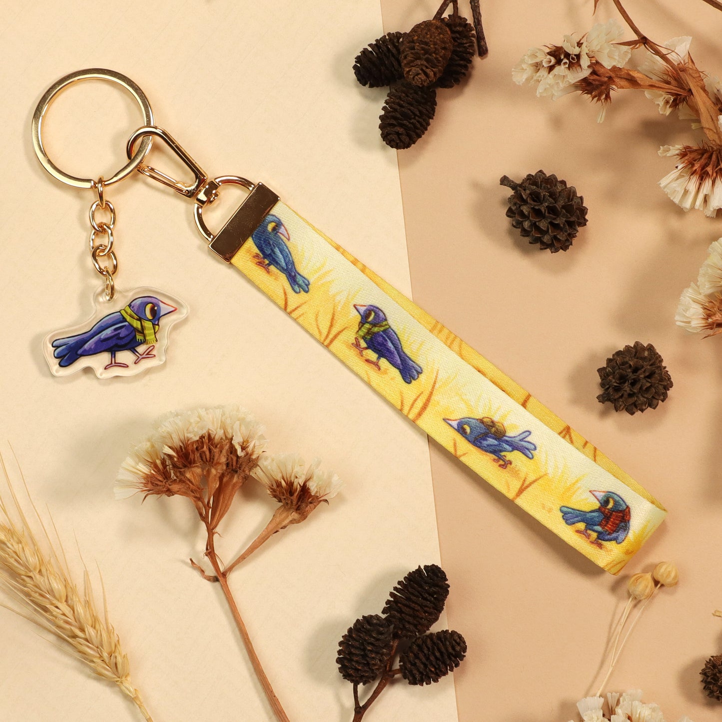 Wrist Lanyards with Charm