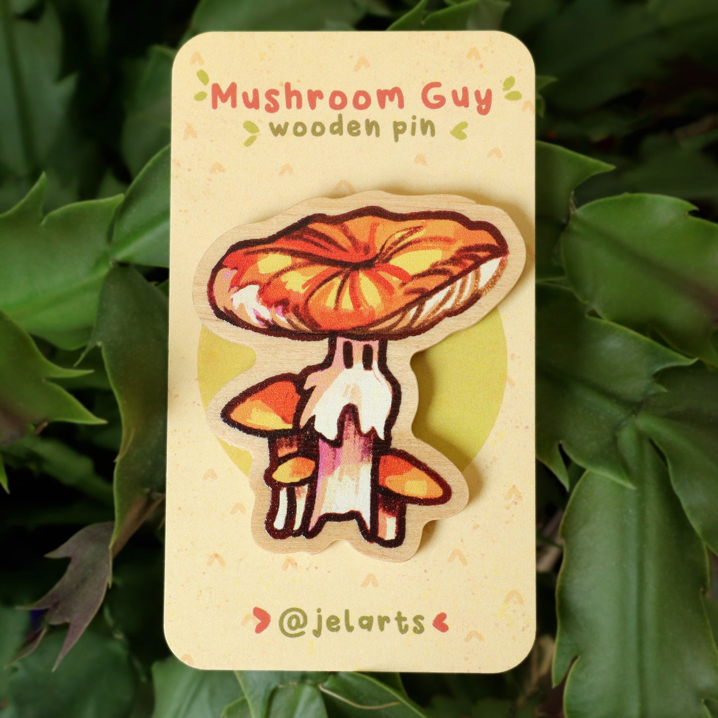 Mushroom Guys - Wooden Pins