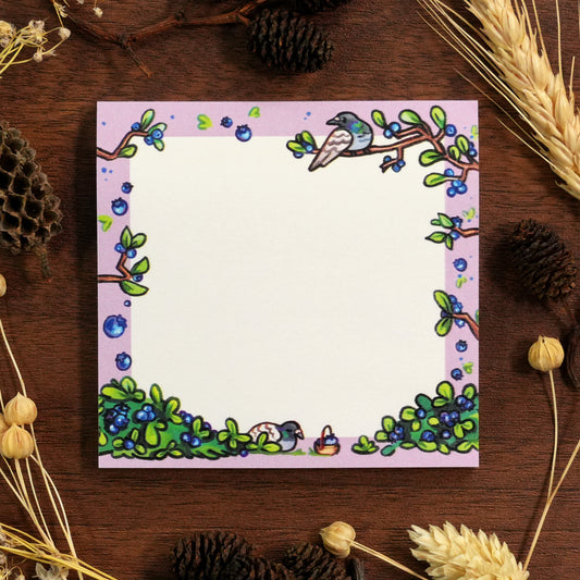 Pigeons & Blueberries - Post-It Notes