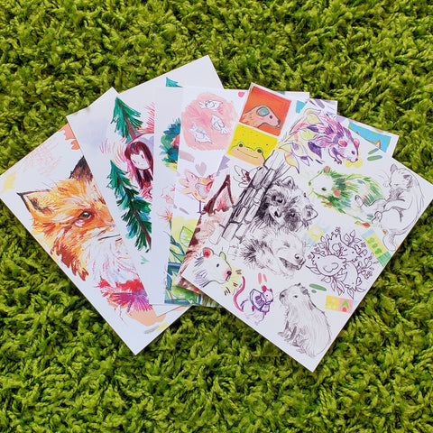 Sketchbook Prints - 5" x 7"