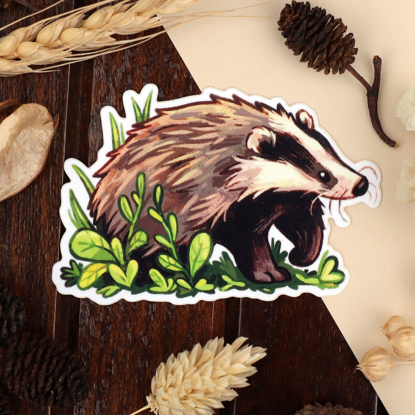 Badger - Sticker