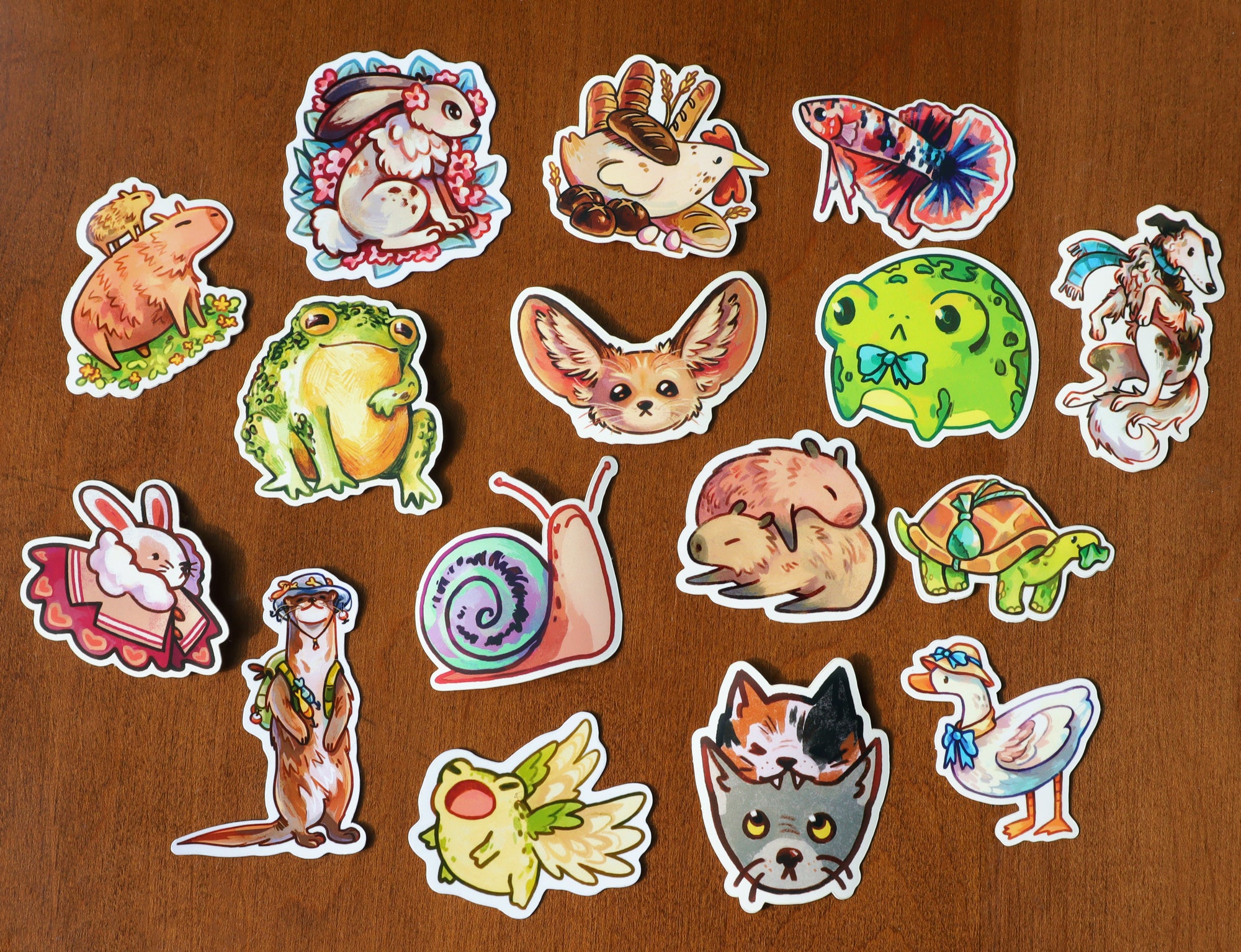 JelArts' Big Sticker Pack! 16 stickers