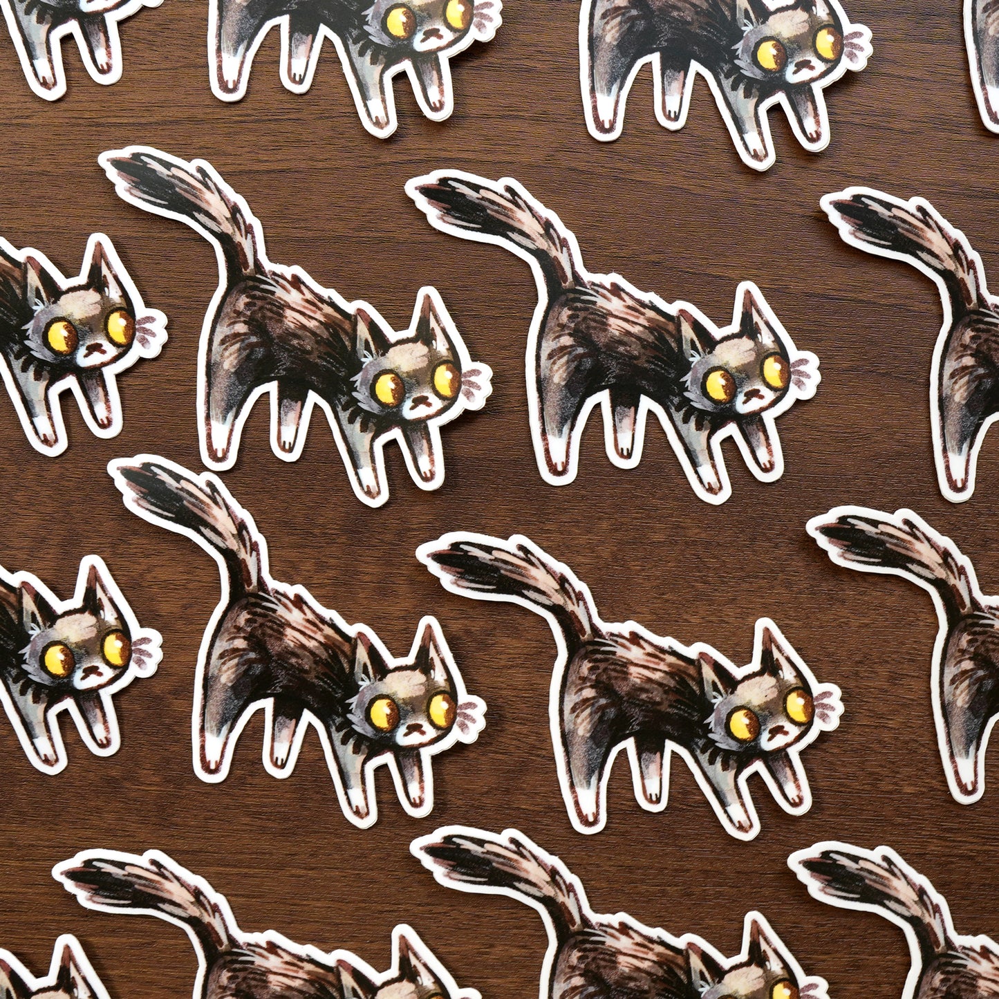 Black Cat - Sticker