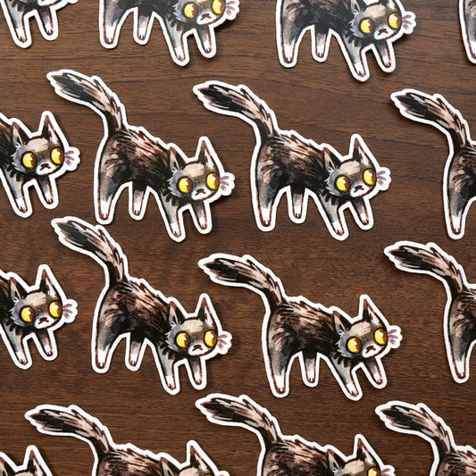 Black Cat - Sticker