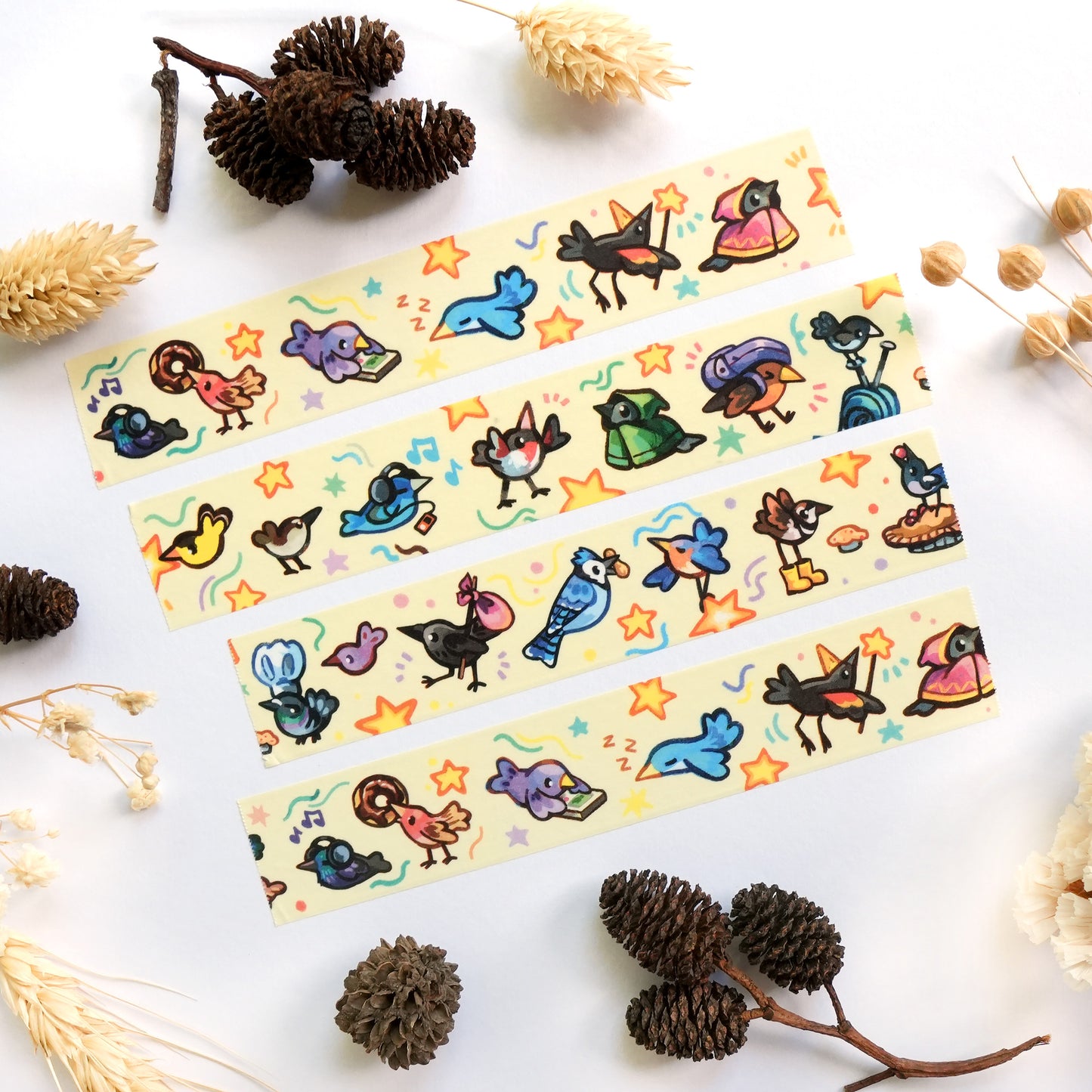 Busy Birds - Washi Tape