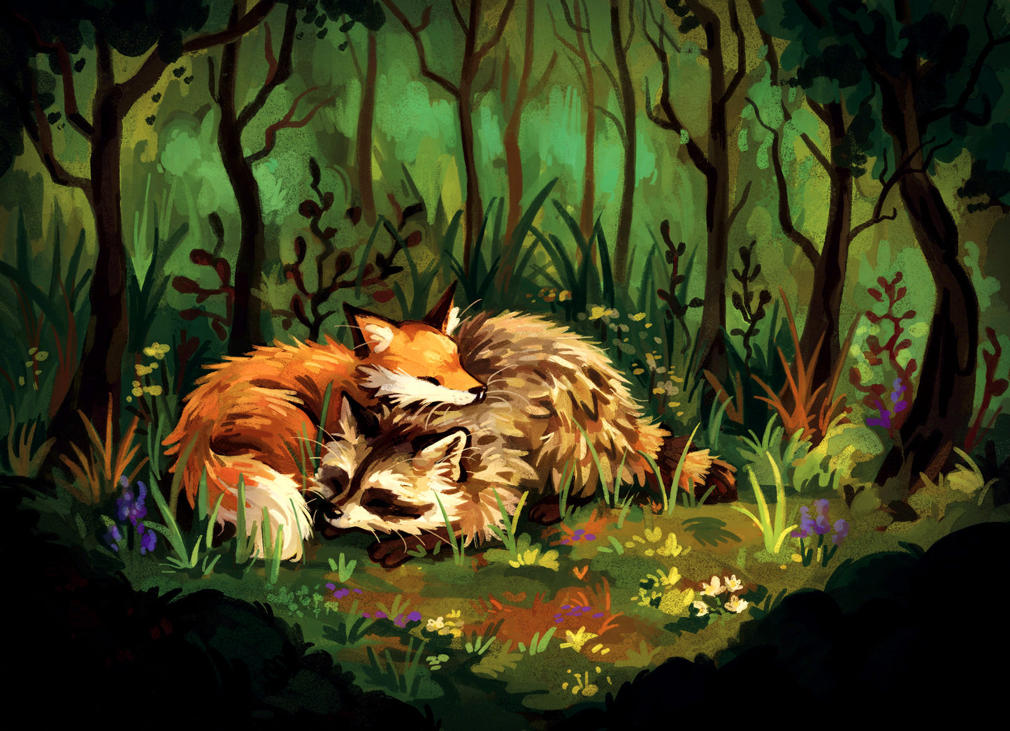 Forest Friends - Print (two sizes)