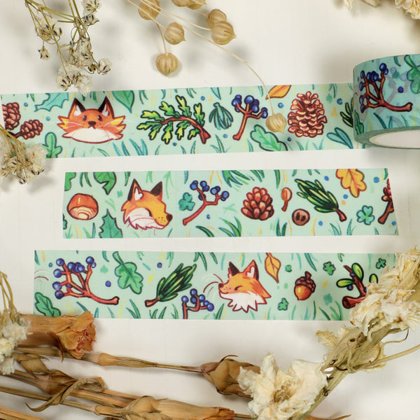 Forest Foxes - Washi Tape