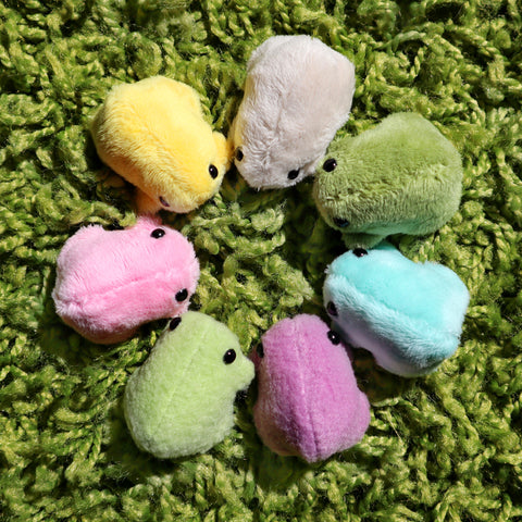Tiny Frogs - Handmade Plushies