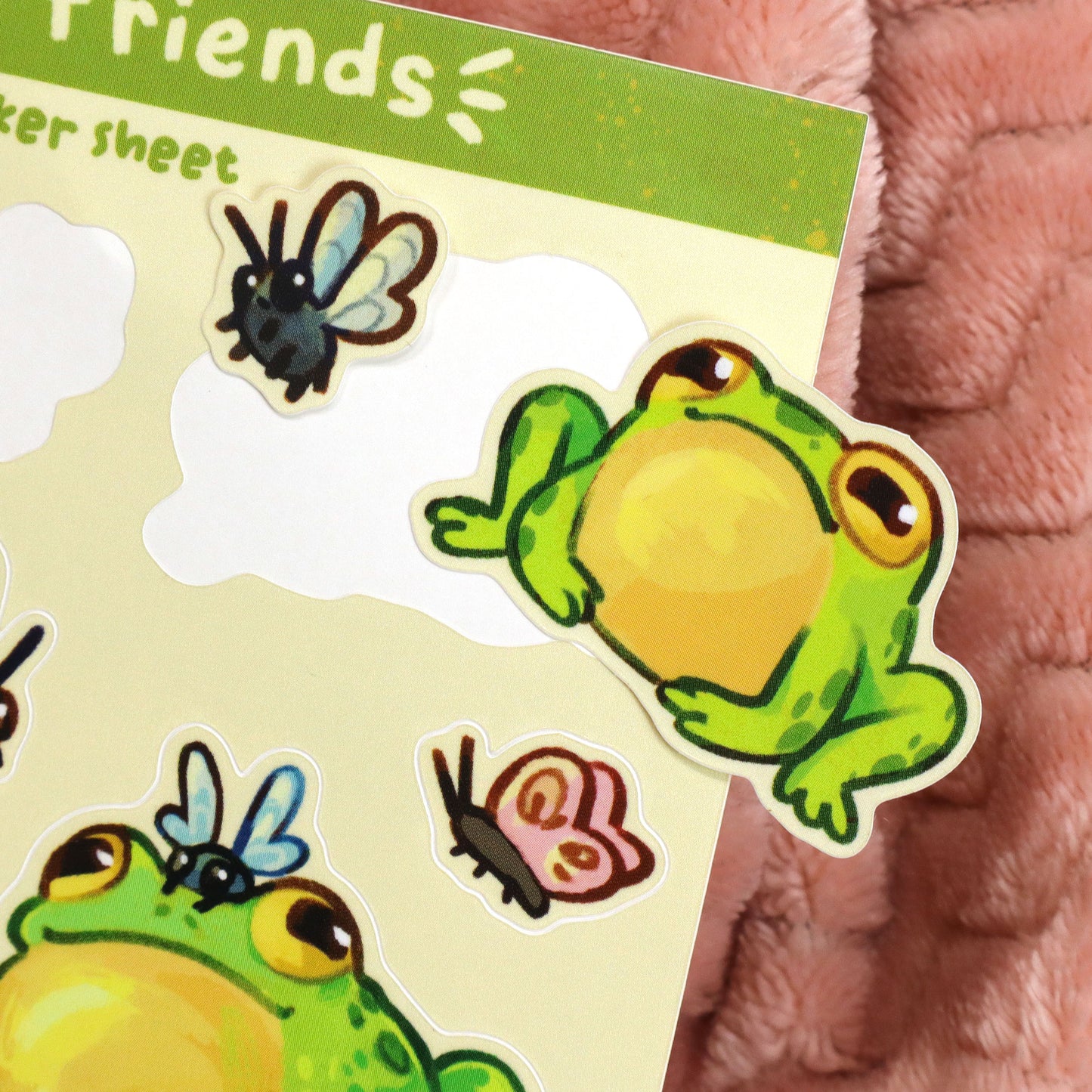 Frog Friends - Sticker Sheet
