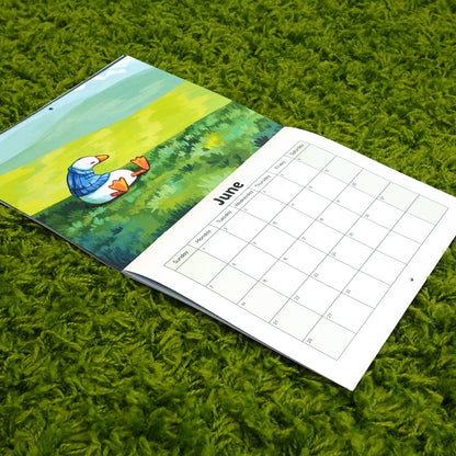 JelArts 2026 Wall Calendar - Woodsy & Colourful