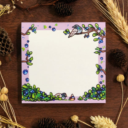 Pigeons & Blueberries - Post-It Notes