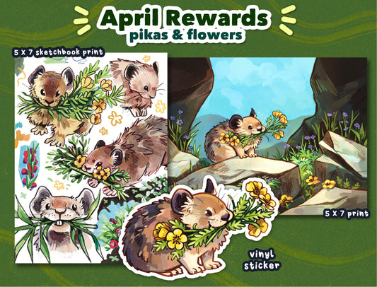 April 2026 Patreon (Free Shipping)