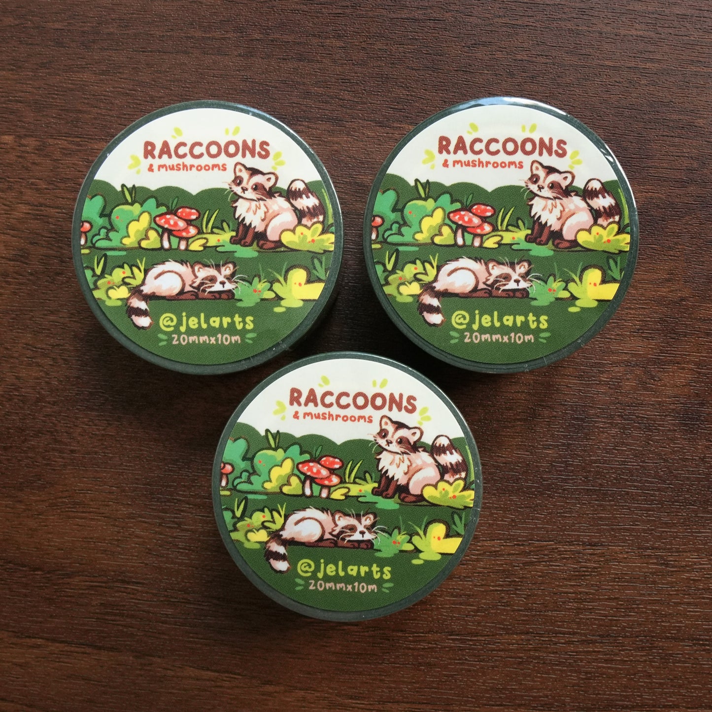 Raccoons - Washi Tape