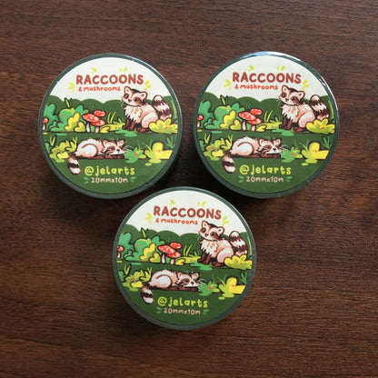 Raccoons - Washi Tape