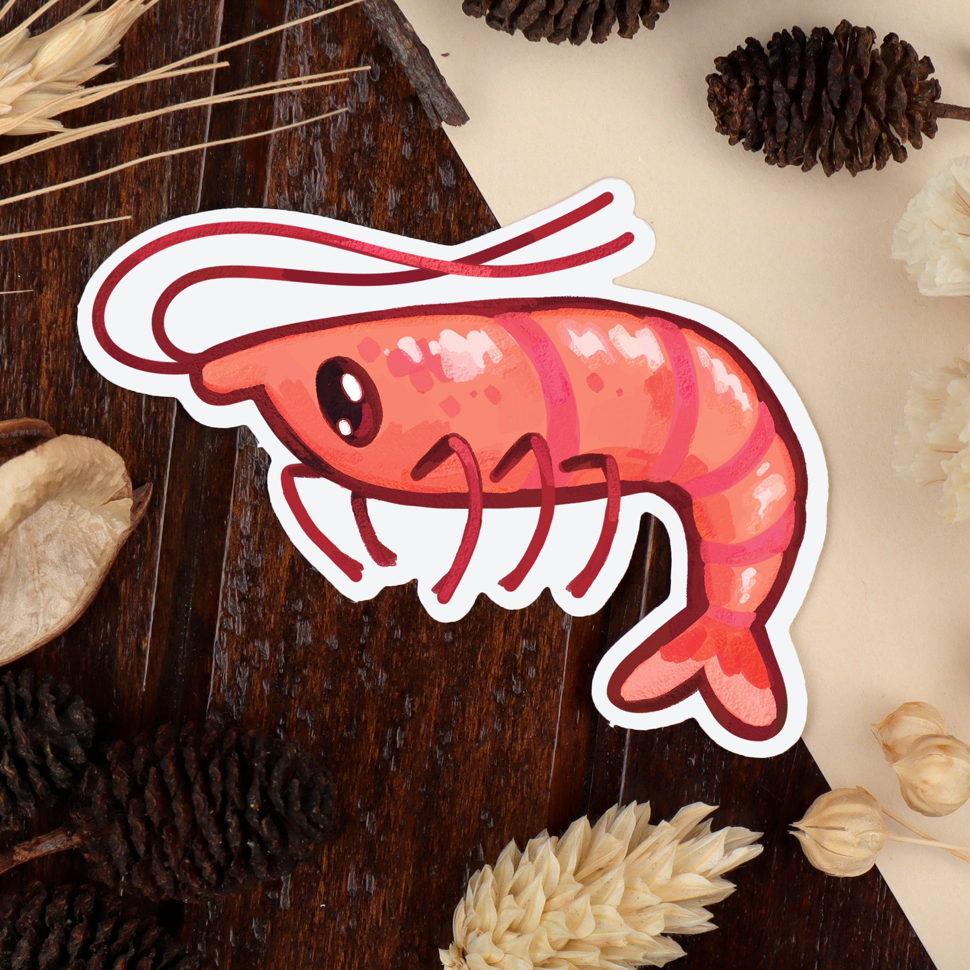 Shrimp - Sticker – JelArts
