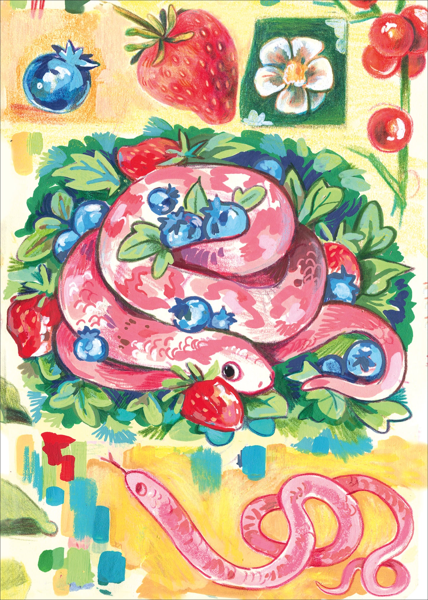 Snake Sketchbook Print