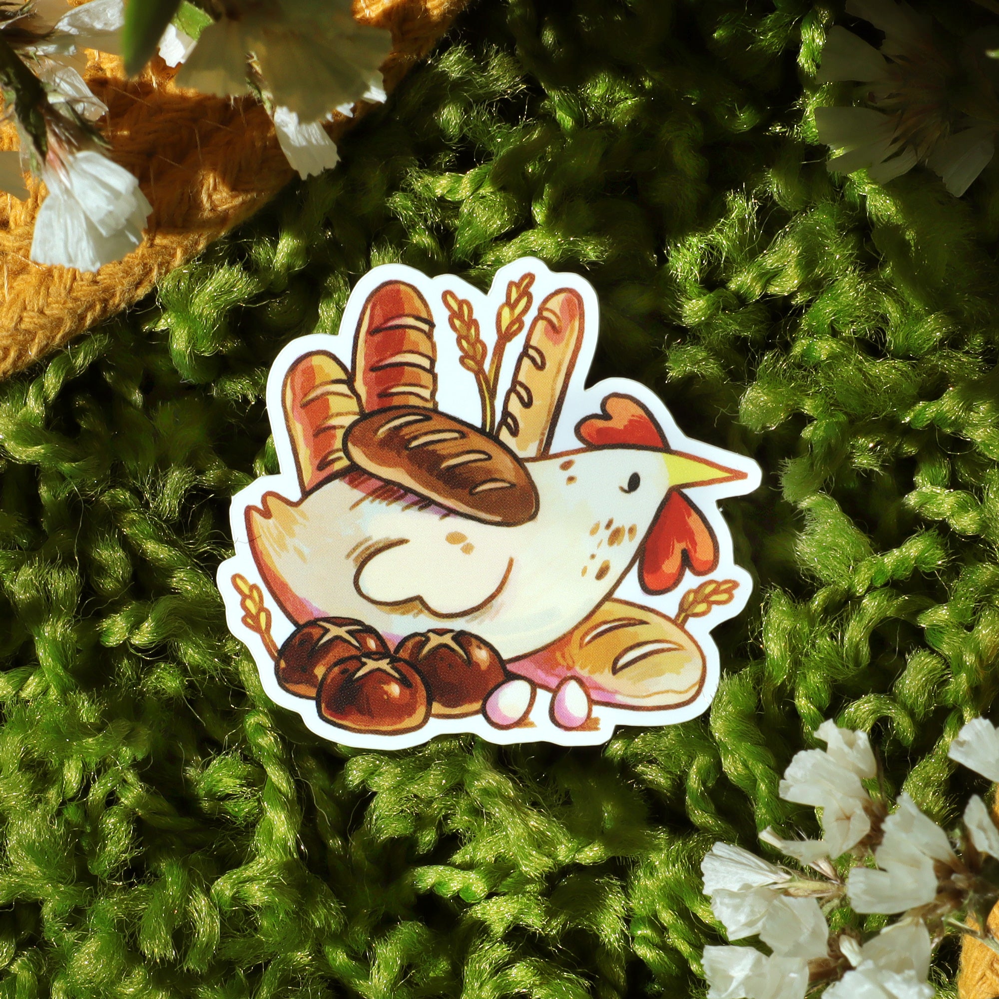 Bread Chicken - Sticker