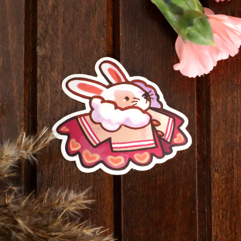 Rabbit Cloak - Sticker