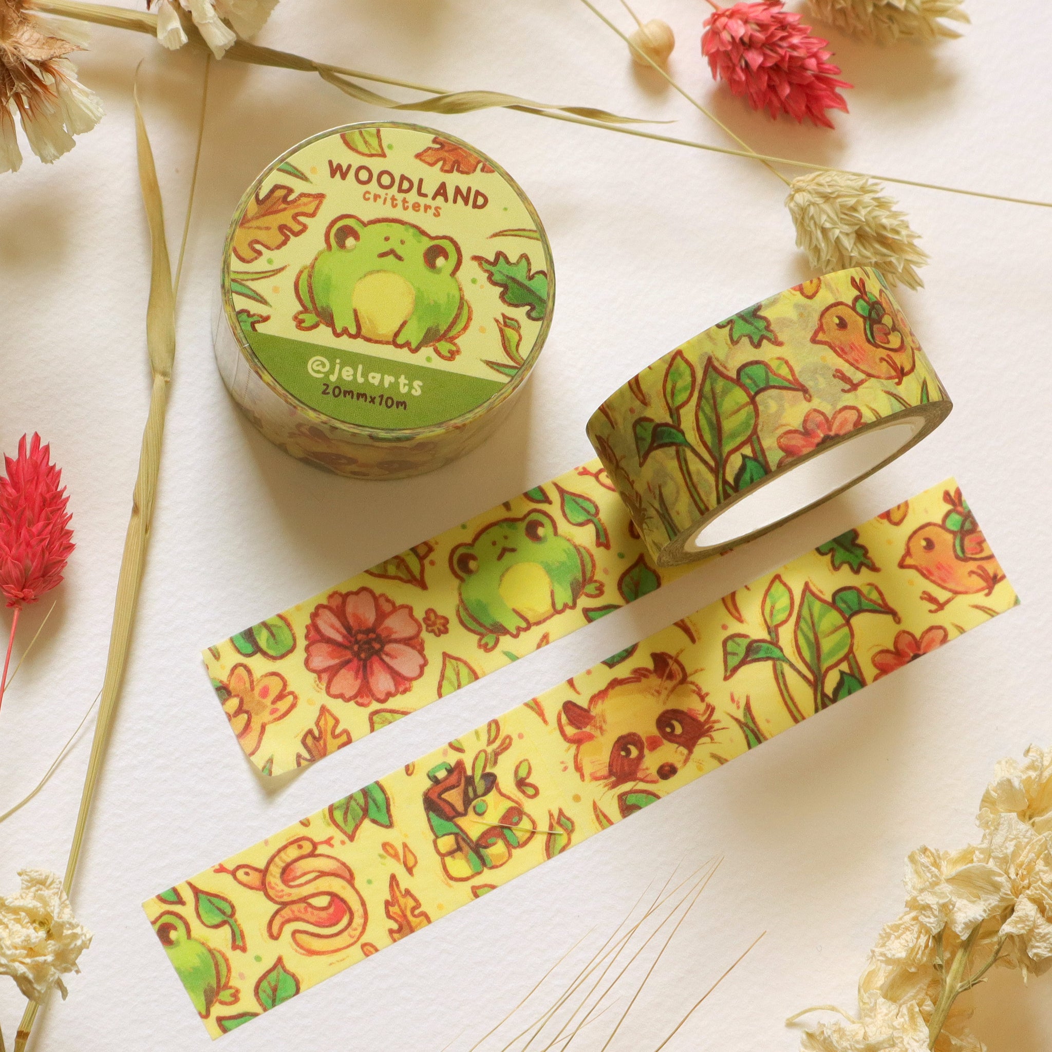 Critters & Ducks Washi Tape